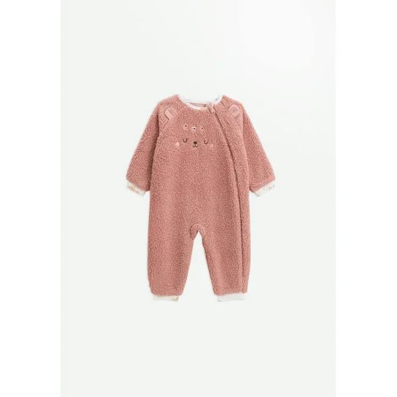 Surpyjama Bébé En Sherpa Bloom Rose