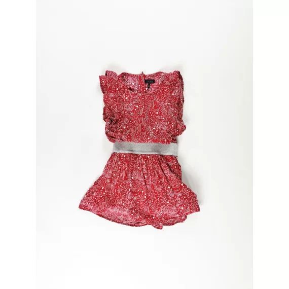 Robe rouge Fille 3 ans