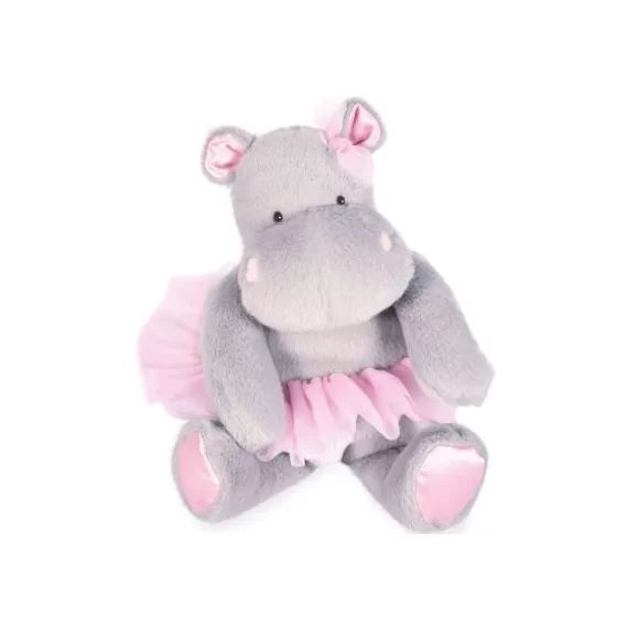 Peluche hippopotame gris perle Hippo Tutu (22 cm)