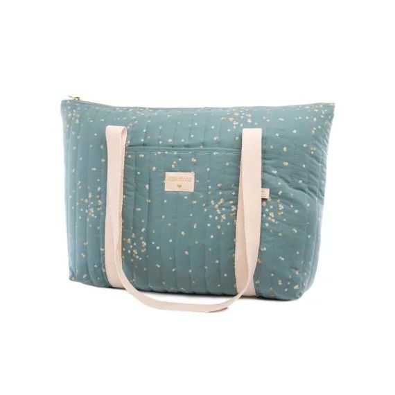 Sac à langer Paris Gold Confetti vert