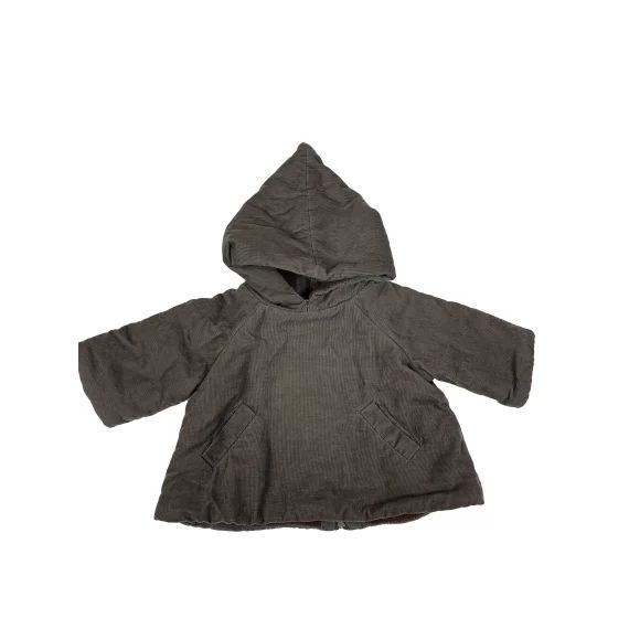 Manteau Burnou velours Fille ou Garçon 3 mois