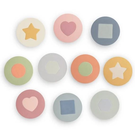 Puzzle De Bain En Mousse Multicolore