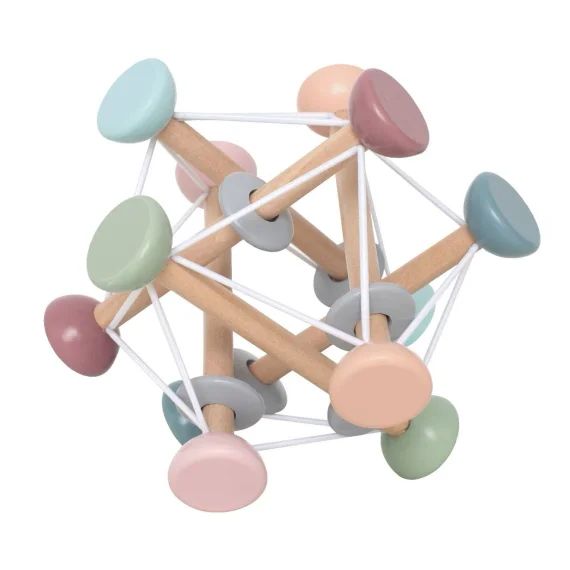 Balle D&rsquo;activité En Bois Beige