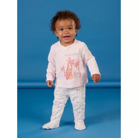 Pyjama À Imprimé Fantaisie – Rose