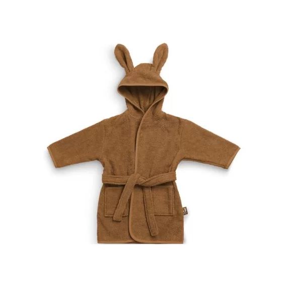 Peignoir de bain caramel (1-2 ans)