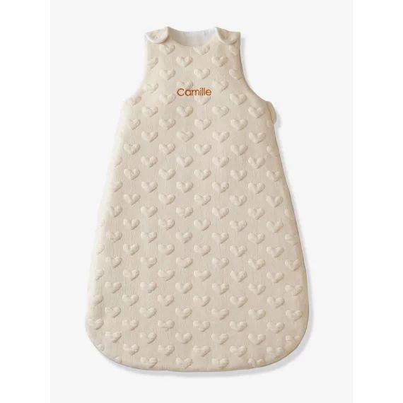 Gigoteuse spécial été COEURS beige