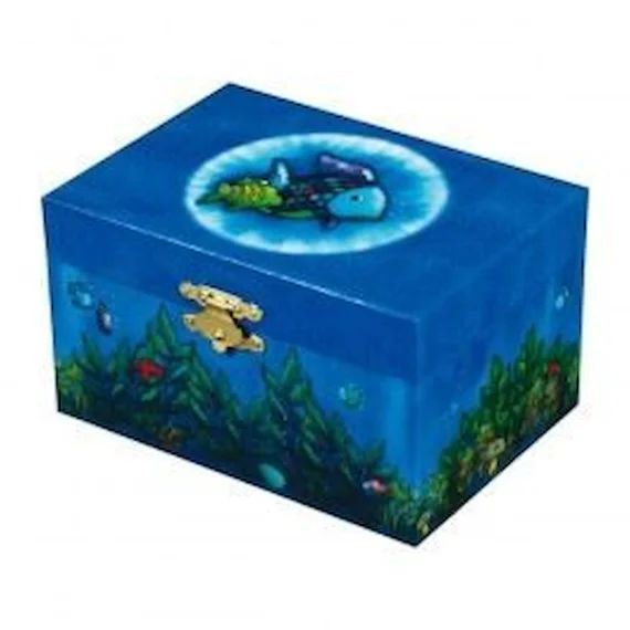 Coffret À Musique – Trousselier – Poisson Arc En Ciel – Fantaisie Impromptu – Enfant – Mixte – Bleu Bleu