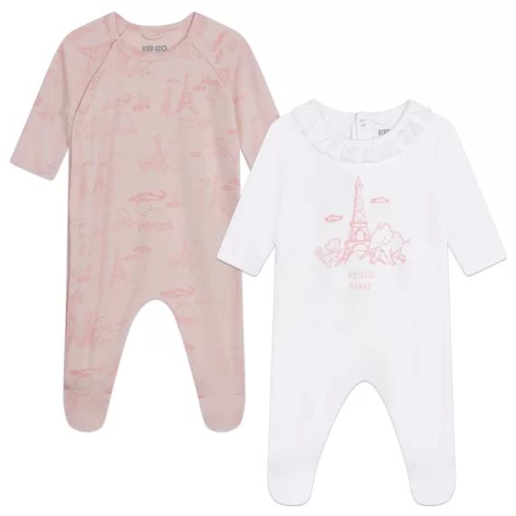 Ensemble deux pyjamas UNISEXE Rose