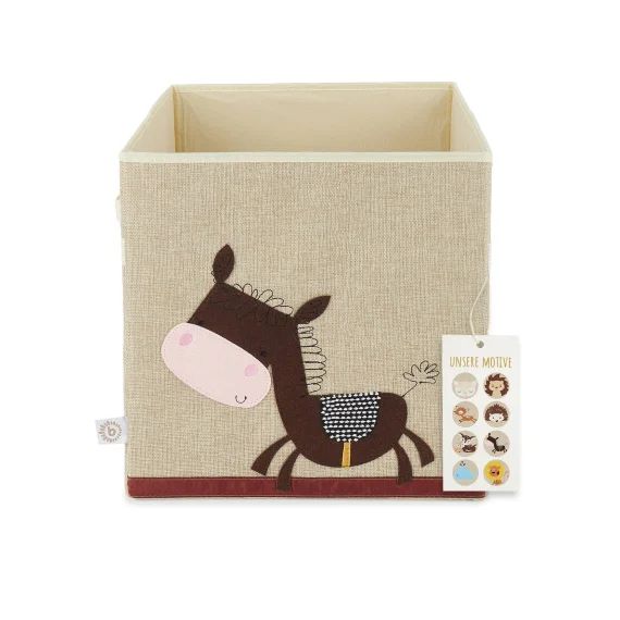 Boîte De Rangement Pliable – Motif Âne Âne