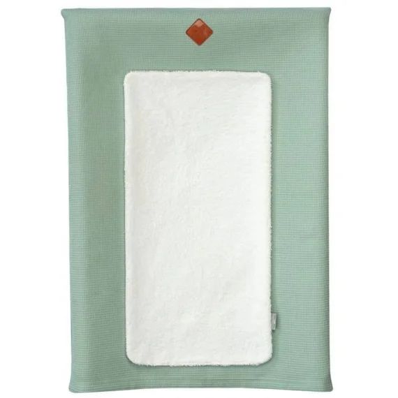 Housse De Matelas À Langer + Tapis De Change Nid D&rsquo;abeille Vert Vert