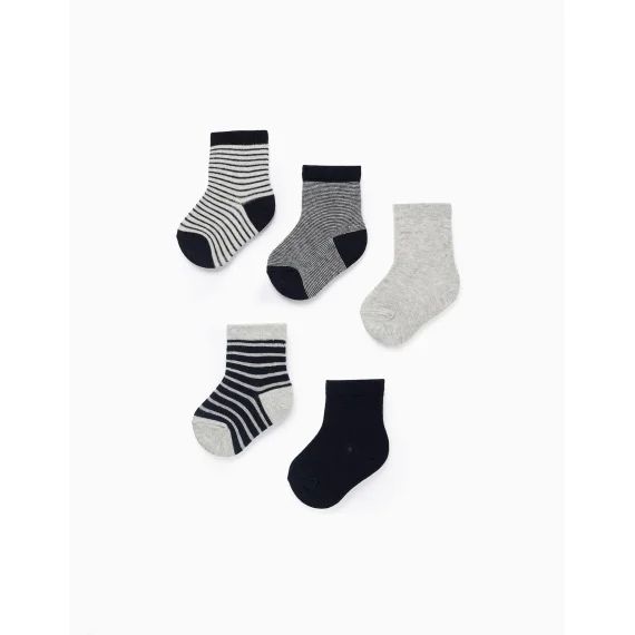 Pack 5 Paires De Chaussettes Multicolore