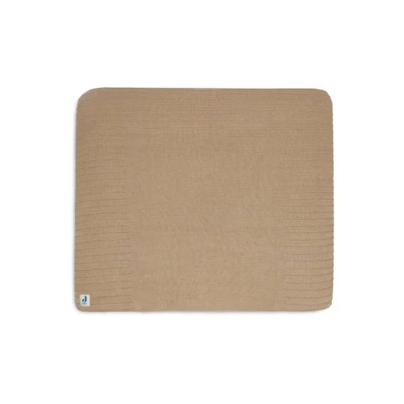 Housse Matelas À Langer Pure Knit Coton Gots Biscuit