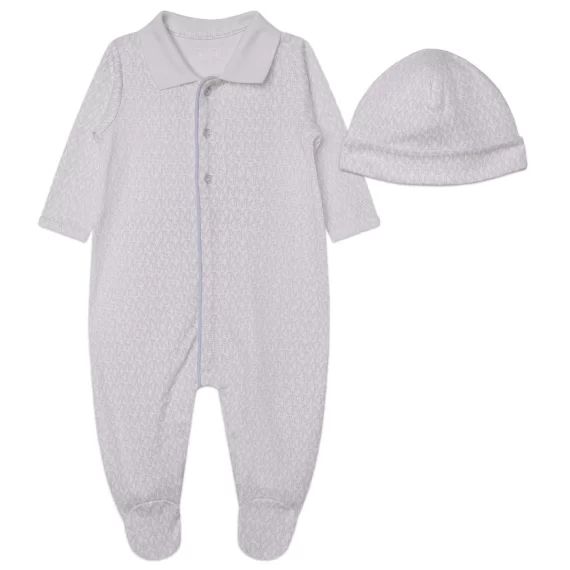 Ensemble pyjama et bonnet Garçon Gris
