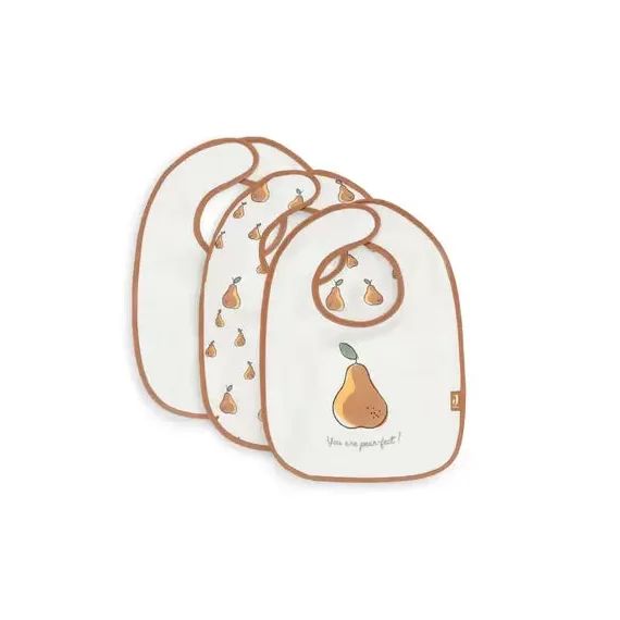 Bavoir Éponge Imperméable Pear (x3) –