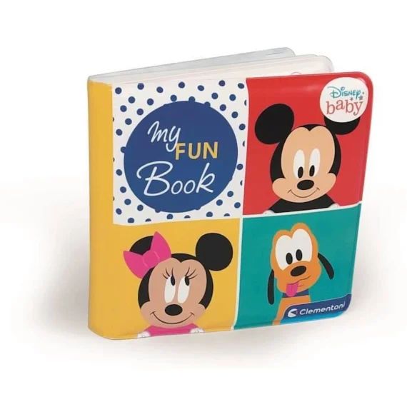 CLEMENTONI – 17720 – Mon premier livre Baby Mickey blanc