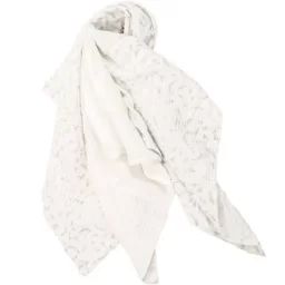 Lot de 3 langes en coton bio Leafy Bunny (60 x 60 cm)