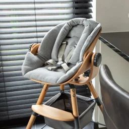 Coussin réducteur naissance pour chaise haute Evolu Newborn gris