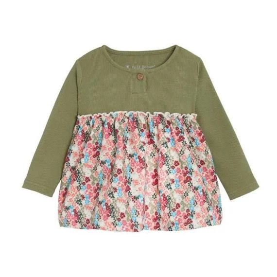 Blouse Fille Crocus Bleu