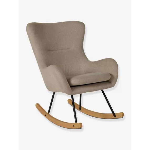 Fauteuil d&rsquo;allaitement rocking chair Quax Basic sable