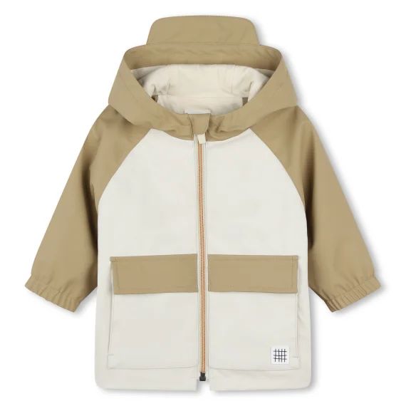 Ciré imperméable à capuche Garçon Beige