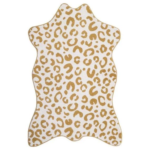 Tapis Enfant Bao Tissé Main Polypropylène Mangue 100×150 – Nattiot Jaune