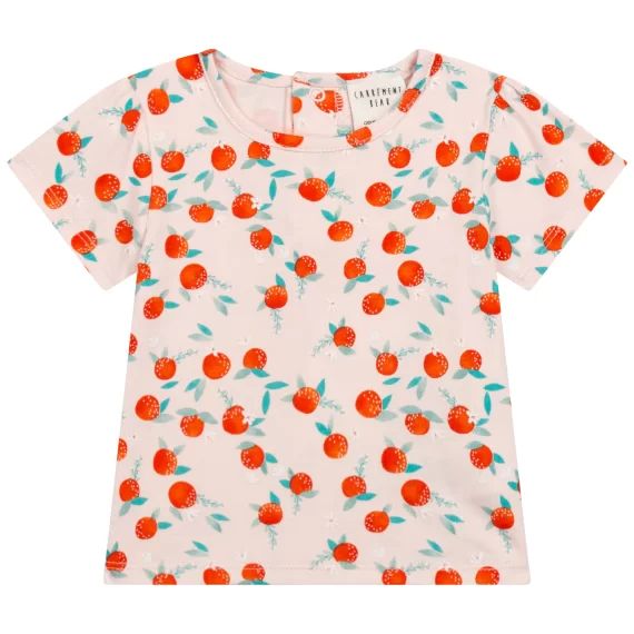 T-shirt Fille Rose