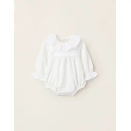 Body Avec Volants Et Crochet Blanc