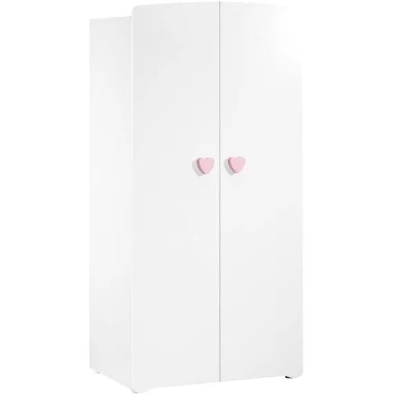 Armoire bébé 2 portes blanc