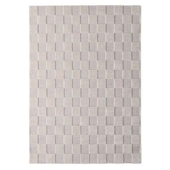 Tapis Enfant Damas Par Nattiot – 160 X 230 Cm – Blanc Blanc