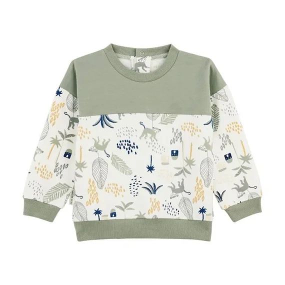Sweat-shirt Bébé Garçon Gao Vert
