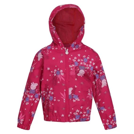 Veste Imperméable Polyester Peppa Pig Rose Bonbon