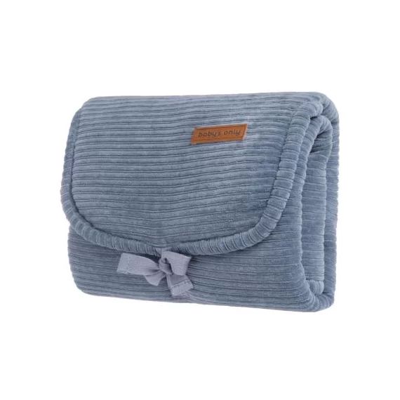 Tapis à langer nomade Sense vintage blue