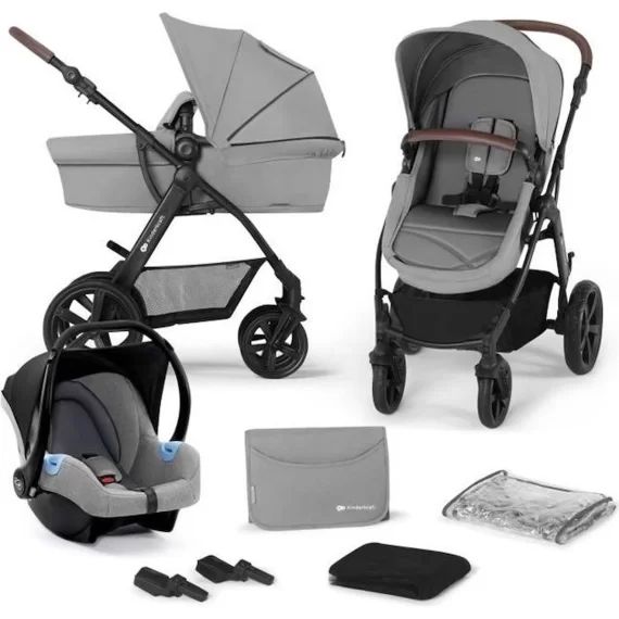 Kinderkraft MOOV CT 3in1  Poussette multifonctions (MINK) GRIS gris