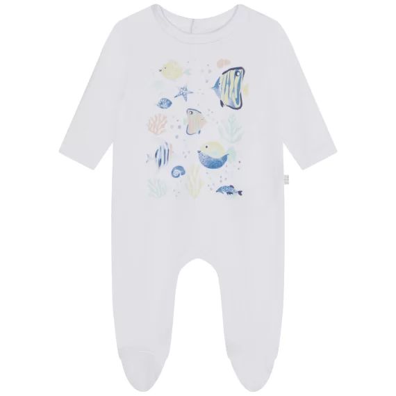 Pyjama en coton Garçon Blanc