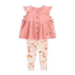 Ensemble Bébé Fille Tunique + Legging Sumba Rose