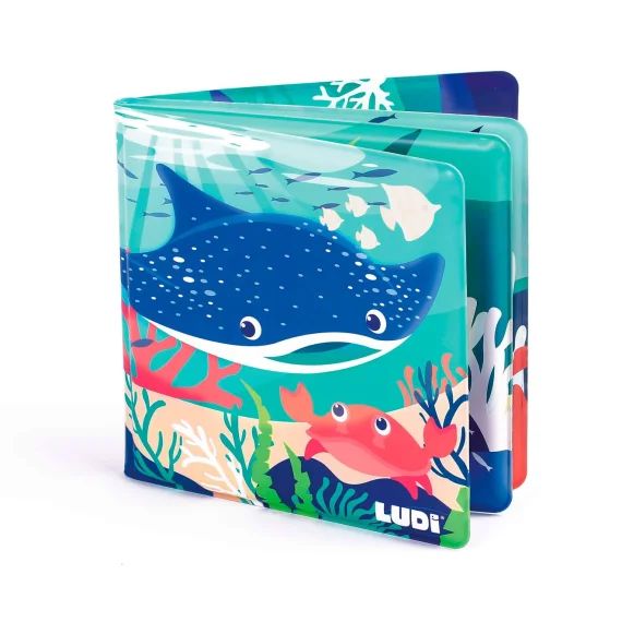 Livre de bain magique – LUDI bleu
