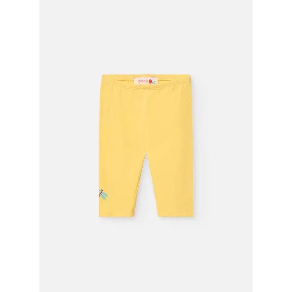 Legging Corsaire Avec Détail Sur La Jambe Jaune