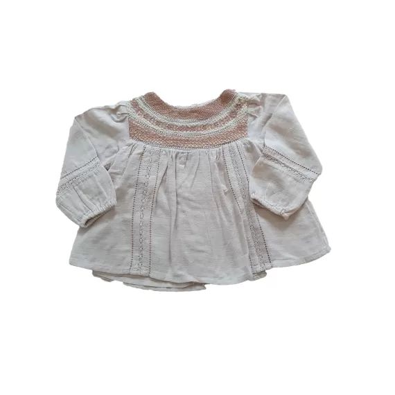 Blouse fille 12-18 mois