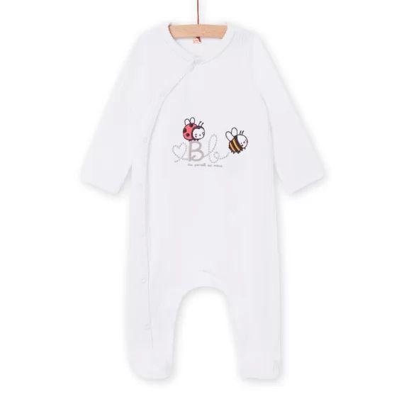 Grenouillère Blanche Naissance Mixte