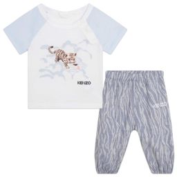 Ensemble T-shirt et pantalon Garçon Bleu