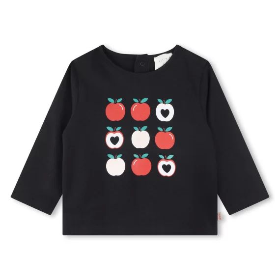 T-shirt avec illustration Fille Violet