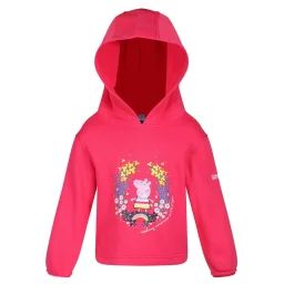 Sweat À Capuche Polyester Peppa Pig Rose