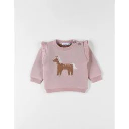 Pull En Tricot Rose