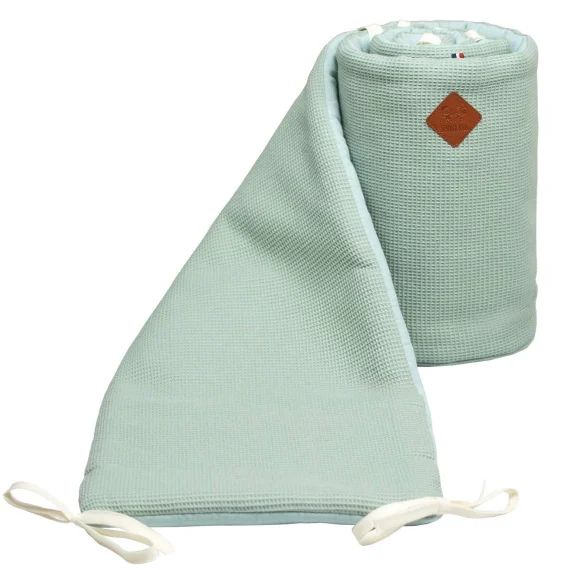 Tour De Lit Universel En Gaze De Coton Nid D&rsquo;abeille Vert