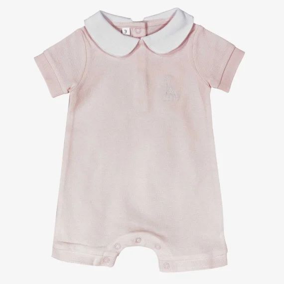 Combishort Pour Bébé Rose