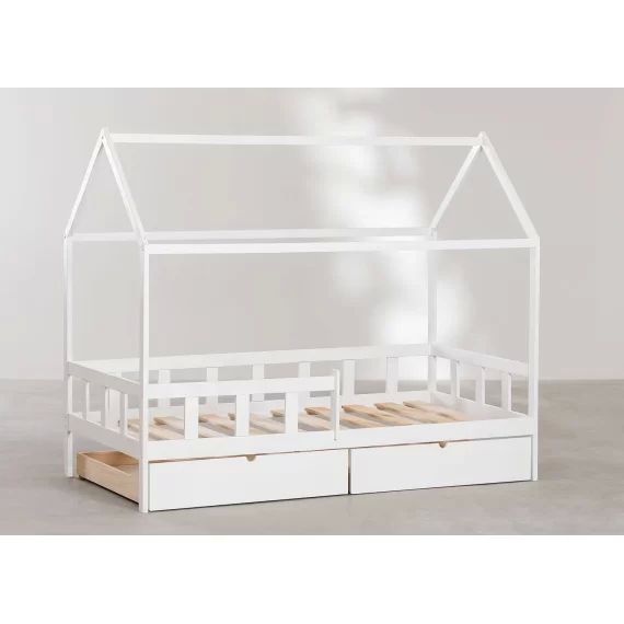 Lit en bois pour matelas de 90 cm Kelly Kids