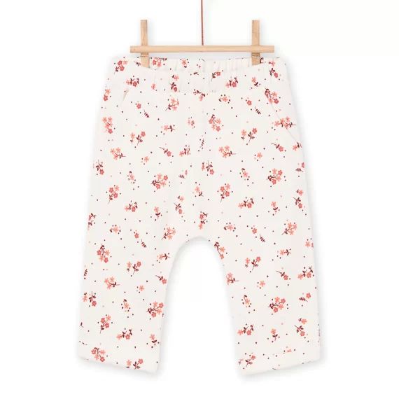 Jogging À Imprimé Fleuri Avec Poches