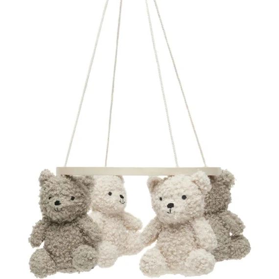 Mobile Bébé Teddy Bear Gris, Beige