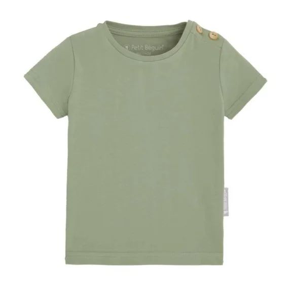 T-shirt manches courtes mixte vert