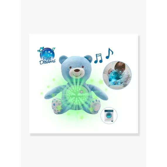 Ourson projecteur CHICCO bleu